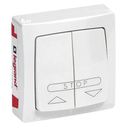 Poussoir volet roulant ASL blanc-Legrand New