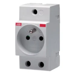 Prise 2 pôles avec terre modulaire-ABB Outlet