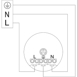 Prise avec terre blanc complet, lot de 5^ New