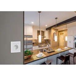 Prise avec terre complète Asfora blanc^Schneider Electric Sale