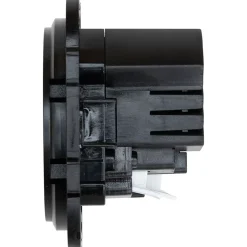 Prise avec terre Espen noir à composer + 1xUSB-A + 1xUSB-C^Jacobsen New