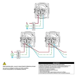 Prise avec terre étanche complète Asfora blanc-Schneider Electric Clearance