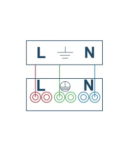 Prise avec terre étanche Kennet blanc complet^Jacobsen