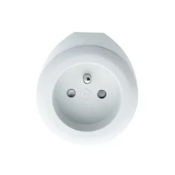 Prise BEWATT + chargeur USB Blanc - Watt and Co^Wattandco New