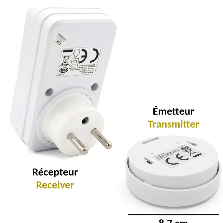 Prise commandable à distance Avec Interrupteur^Fishtec Outlet