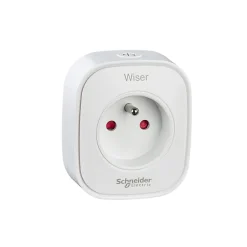 Prise connectée et répéteur Wiser blanc^Schneider Electric New