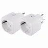 Prise connectée Wifi 16A (EU type F), lot de 2^Konyks