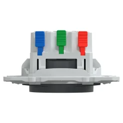 Prise de courant 2 pôles + terre affleurante 16A Ovalis anthracite^Schneider Electric Clearance