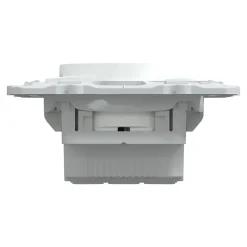 Prise de courant 2 pôles + terre affleurante 16A Ovalis blanc-Schneider Electric Hot