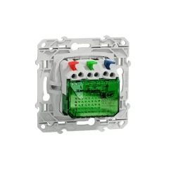 Prise de courant avec terre affleurante + usb C 10.5W Odace blanc^Schneider Electric Online