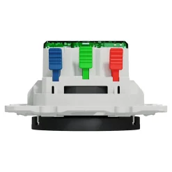 Prise de courant avec terre affleurante + usb C 10.5W Odace anthracite-Schneider Electric Outlet