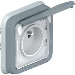 Prise de courant étanche 2P+T PLEXO 16A encastré - - 069831-Legrand New