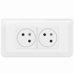 Prise deux pôles + terre Mosaïc en saillie, lot de 2^Legrand Online