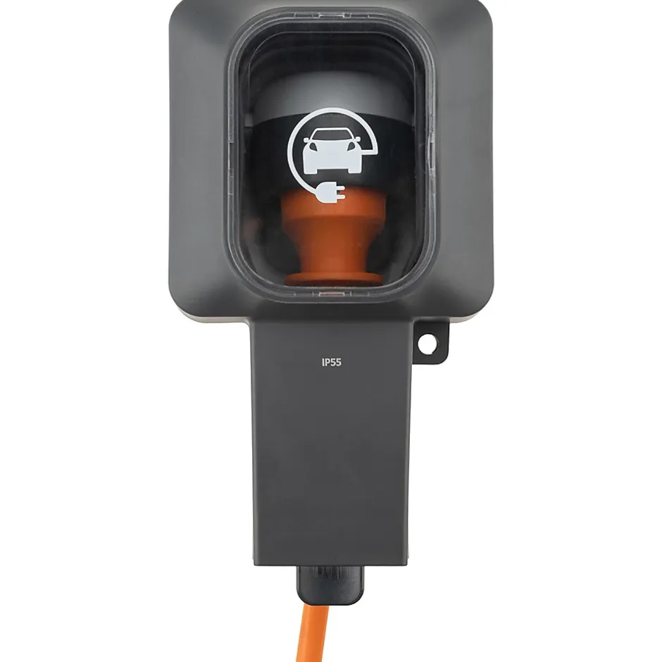 Prise Easy Charge IP55 3,6 kW + interrupteur diff + disjoncteur^Protec
