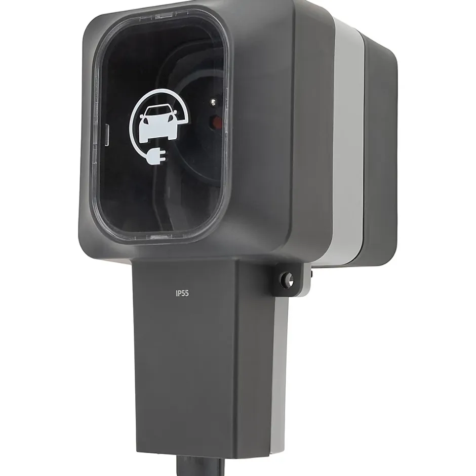 Prise Easy Charge IP55 3,6 kW + interrupteur diff + disjoncteur^Protec