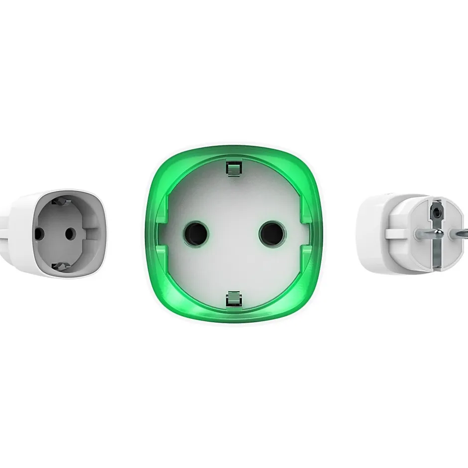 Prise Intelligente Sans Fil Avec Contrôle D'énergie Socket - Blanc --Ajax Best