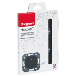 Prise Dooxie, lot de 6 pièces^Legrand New