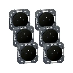 Prise Dooxie, lot de 6 pièces^Legrand New