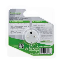 Prise programmable journalière Blanc-Otio Clearance