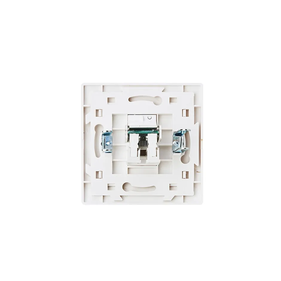 Prise RJ45 encastrable blanc complet- Hot