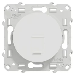 Prise RJ45 grade 3 catégorie 6 STP odace blanc-Schneider Electric Outlet