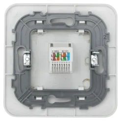 Prise RJ45 éthernet Kennet blanc complet-Jacobsen Online