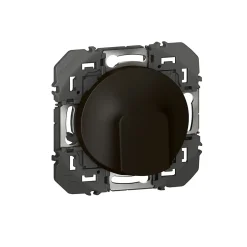 Prise sortie de câble Dooxie noir carrée^Legrand