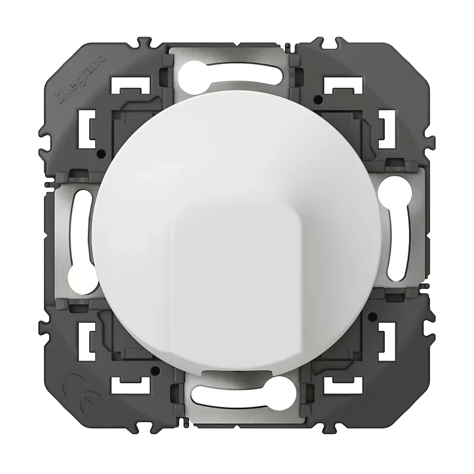 Prise sortie de câble Dooxie blanc carrée-Legrand New