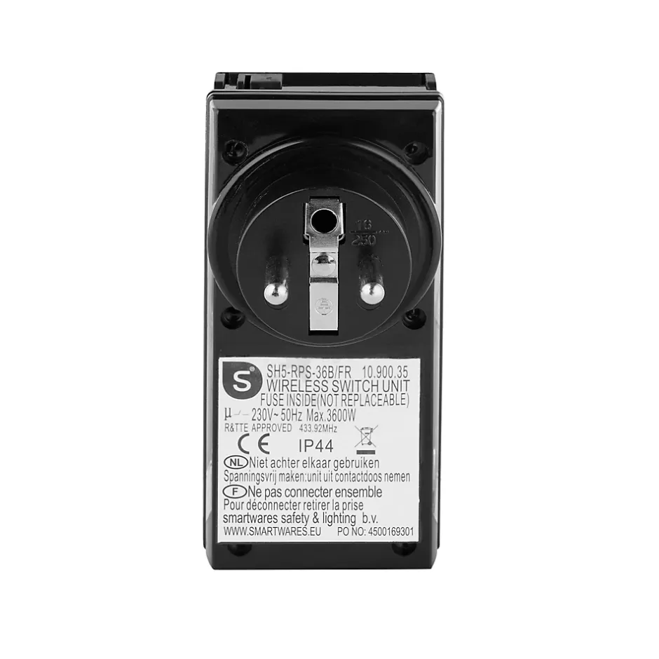 Prise télécommandée sans fil extérieure 3600W^Smartwares Hot