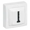 Prise téléphone ASL 8 contact en T blanc^Legrand Hot
