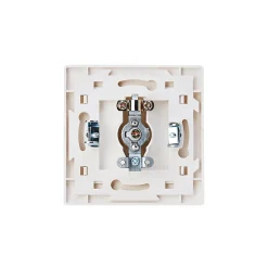 Prise TV simple encastrable blanc complet^ Online