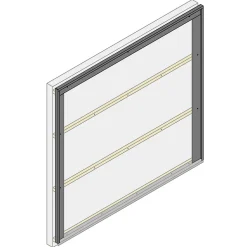 Profil acier pour bardage et parement U XL45 noir mat L.2,3 m-Le Profileur Français Best