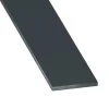 Profilé plat aluminium laqué anthracite 30 x 2 mm, L. 2,5 m-CQFD Discount