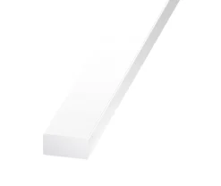 Profilé rectangulaire PVC Blanc^CQFD Discount