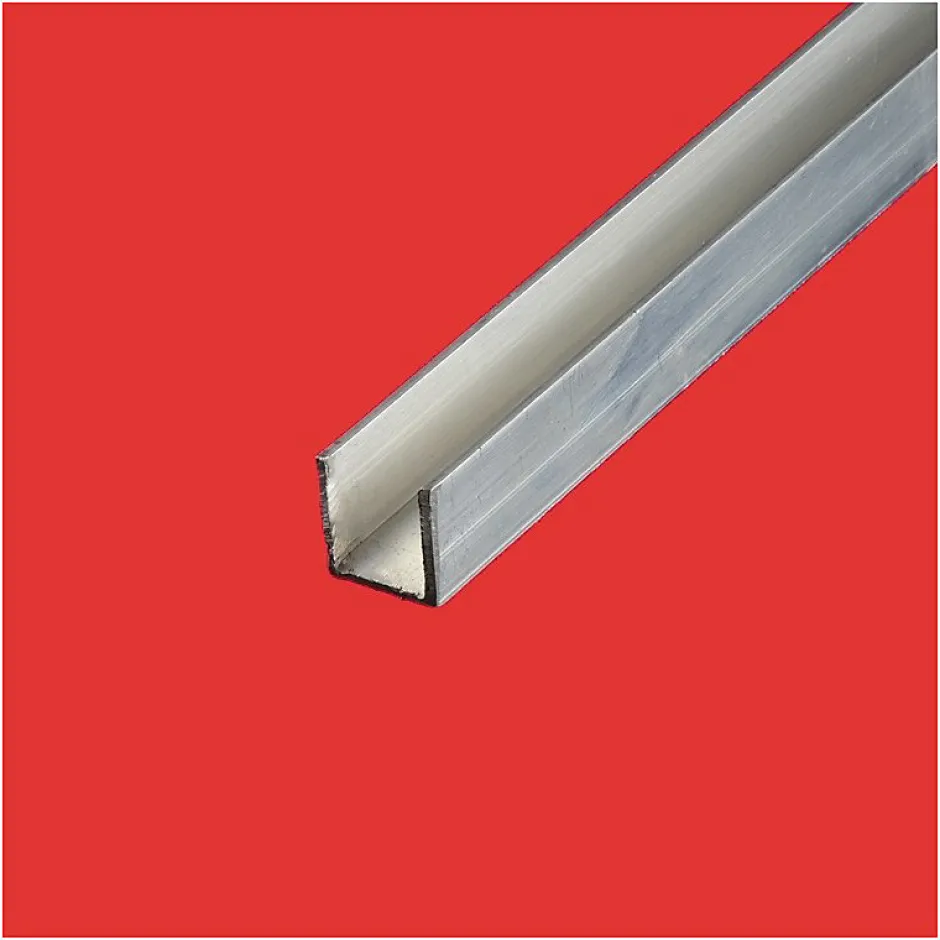 Profilé u aluminium 30x30 ep 3 mm, Longueur : 3 metres -^Comment Fer Sale