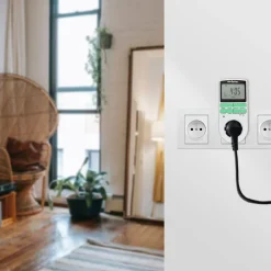 Programmateur digital 16A 3680W - 10 programmes - Mode aléatoire - Écran LCD - Mémoire intégrée^Fishtec Best