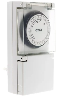 Programmateur extérieur Schuko IP44 48 programmes -^Zenitech Online