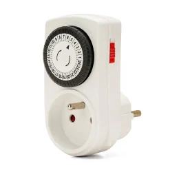 Programmateur journalier 24 heures à segments^Velamp Outlet