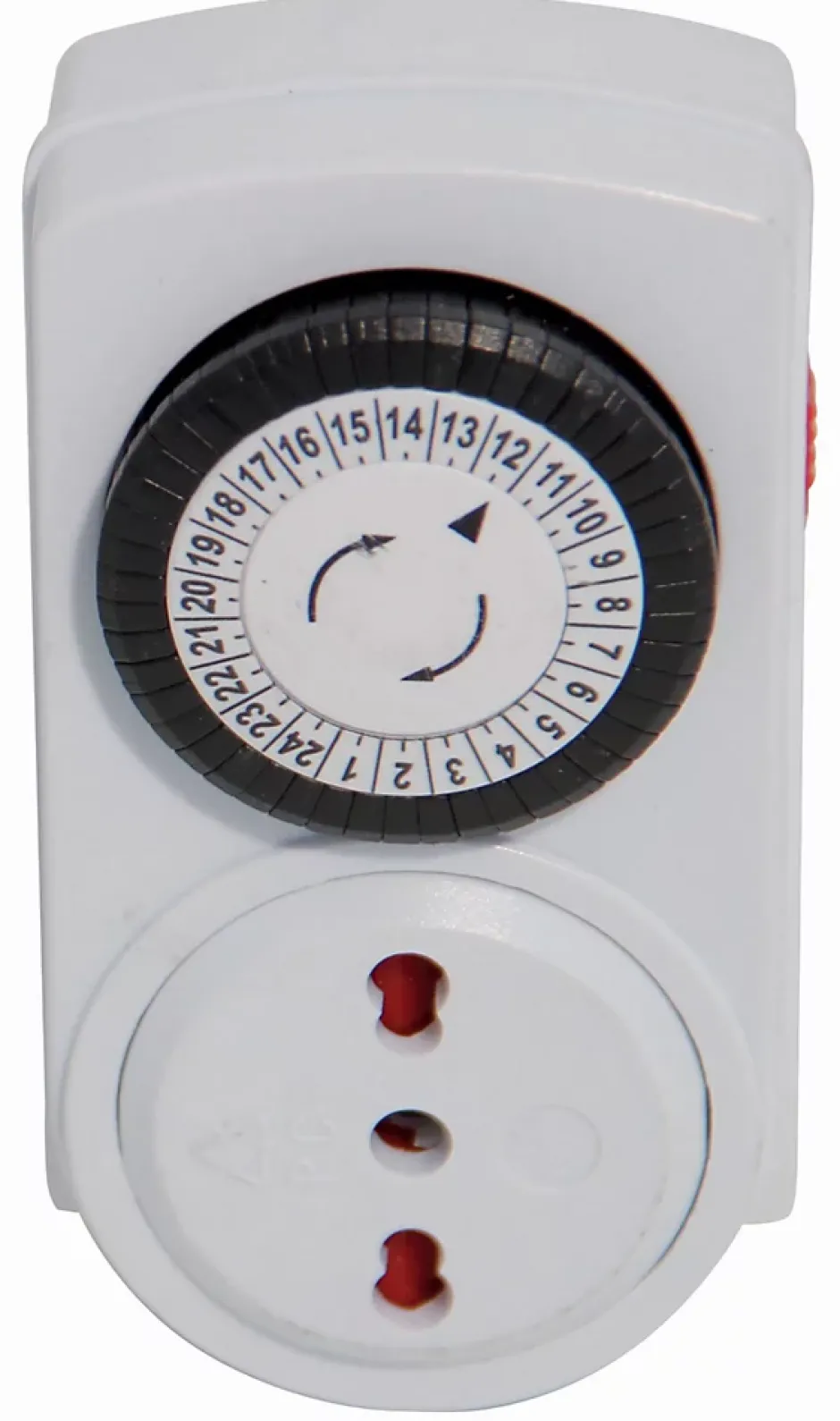 Programmateur quotidien 24 heures, avec fiche / prise 10 / 16A^Velamp Best