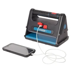 Projecteur de chantier sur batterie + USB 2000 lumens sans fil-Erbauer Discount