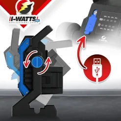 Projecteur de chantier multi batterie 35W - livré sans batterie --I-Watts Pro Online