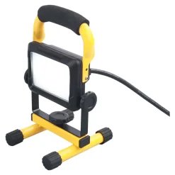 Projecteur de chantier portable filaire à LED 10 W- Sale