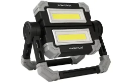 Projecteur de chantier portatif rechargeable M-WKL-021 - 2x500lm^Maximus Hot