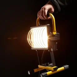 Projecteur de chantier portable halogène 400W- New