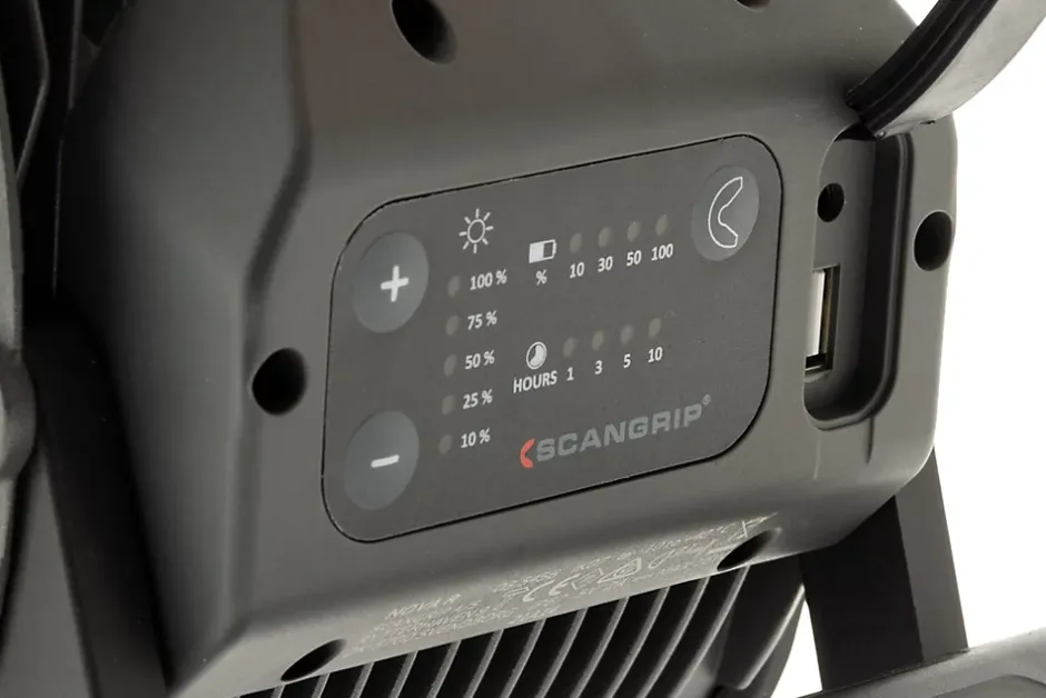 Projecteur NOVA R rechargeable ultra compact - jusqu'à 2000 lumens - technologie LED COB. 20H d'autonomie - Certifié IP67^SCANGRIP Sale