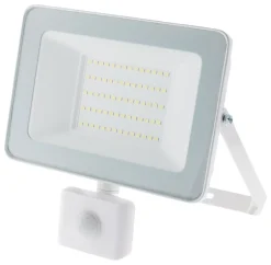 PROJECTEUR SENSOR 50W 5000LM IP44 BLANC-Zenitech Hot