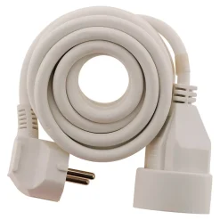 Prolongateur 16A 2P+T blanc 10m-Zenitech