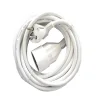 Prolongateur HO5VVF 3x1,5mm²- 5m - blanc --Chacon Outlet