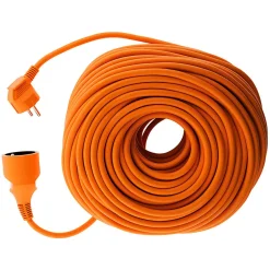 Prolongateur jard. 16A 50m orange^Zenitech Clearance