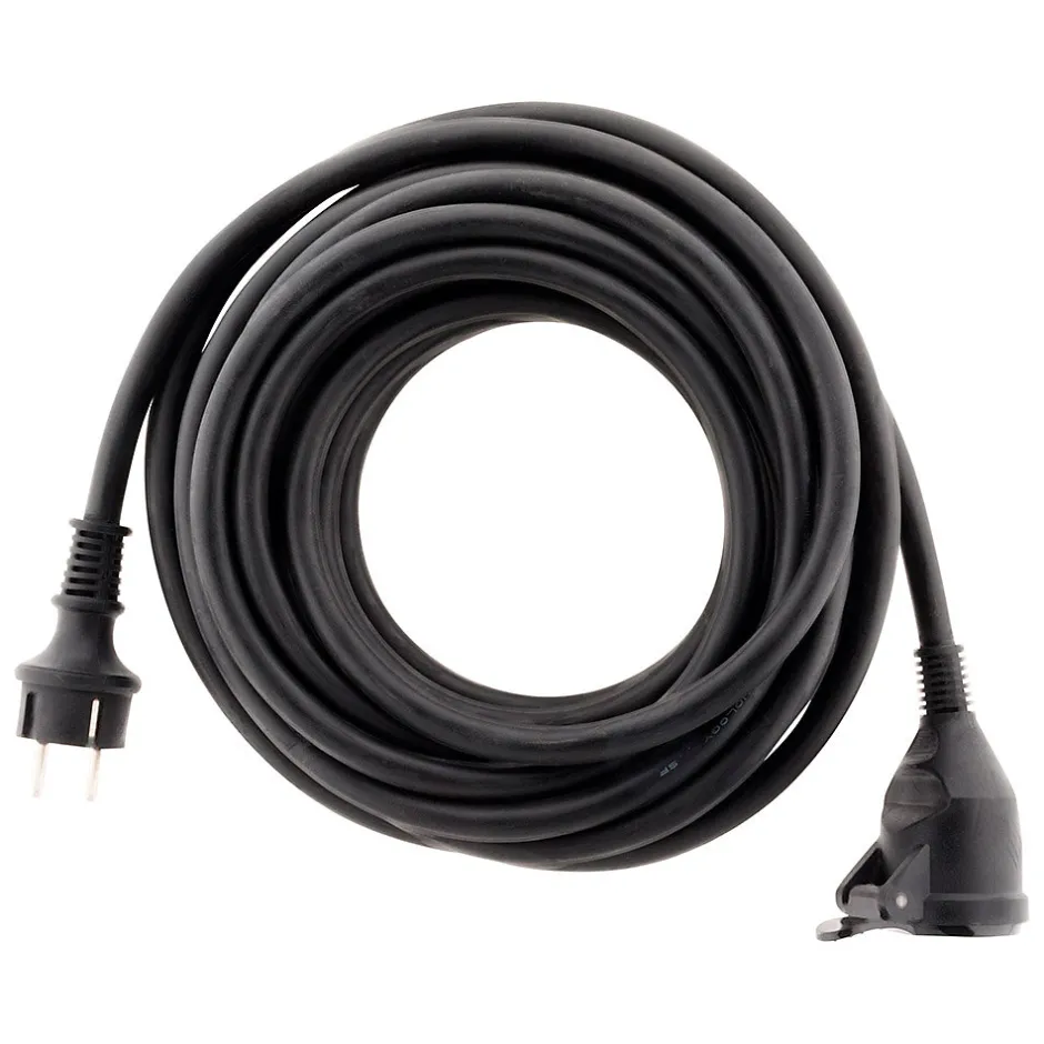 Prolongateur pour chantier HO7RN-F 16A 3G2,5mm² 10m - Noir -^Zenitech Online